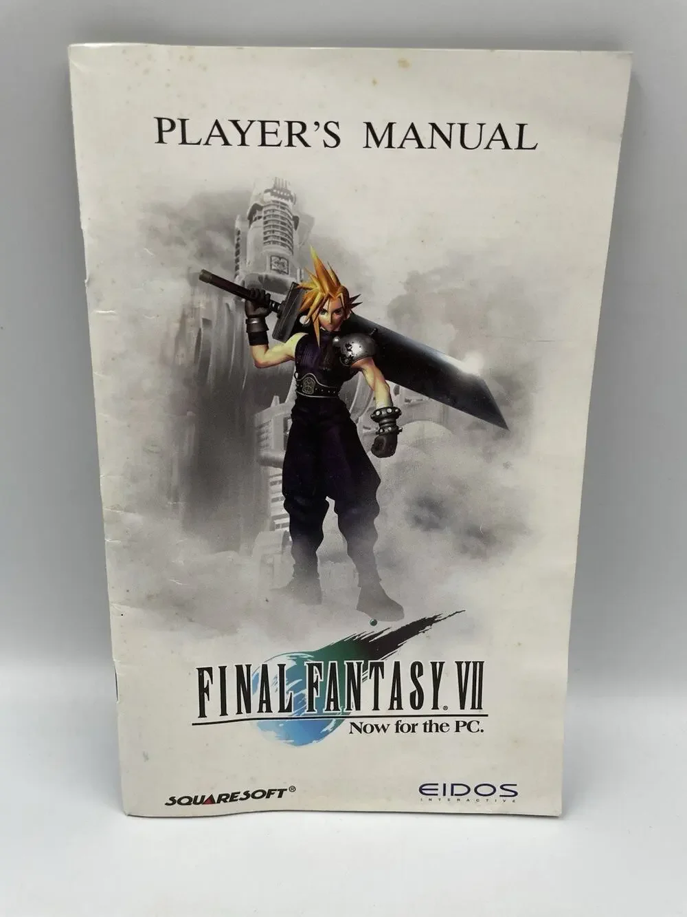 Final Fantasy VII PlayStation 1 Players Manual Only